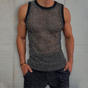 Men's Sexy Mesh Lightweight Sleeveless