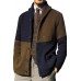 Cardigan Color-blocking Button Long-sleeved Knitted Jacket